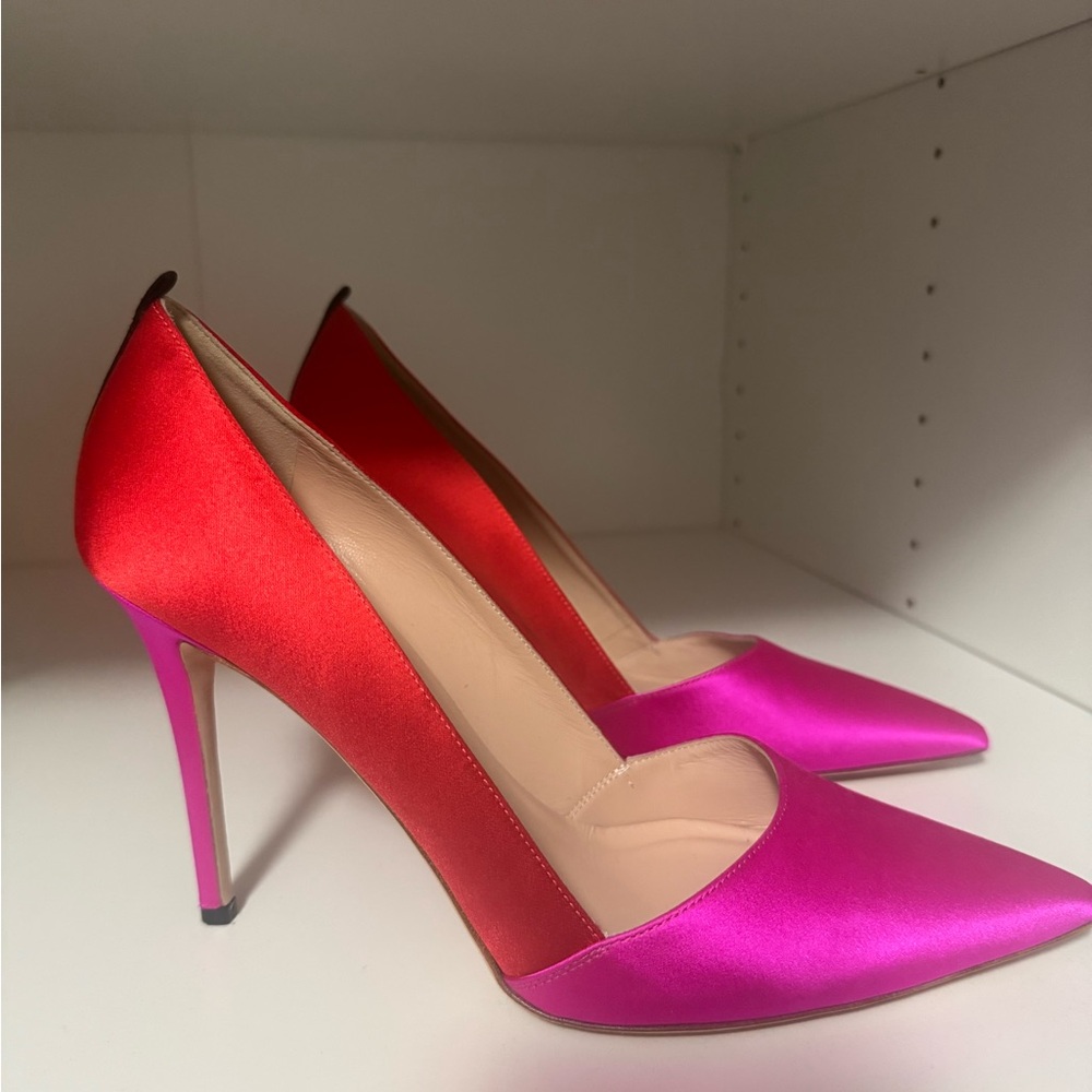 SJP Red and Pink Heels